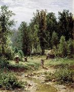 Ivan Shishkin Apiary in a Forest oil on canvas